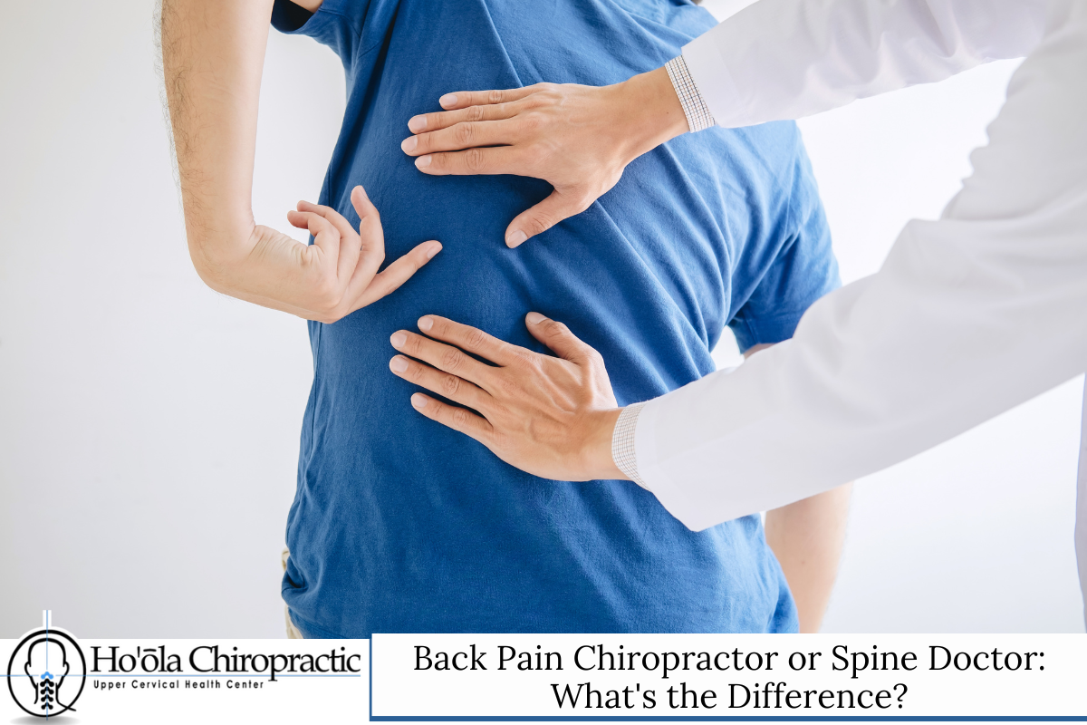 Back Pain Chiropractor or Spine Doctor What_s the Difference