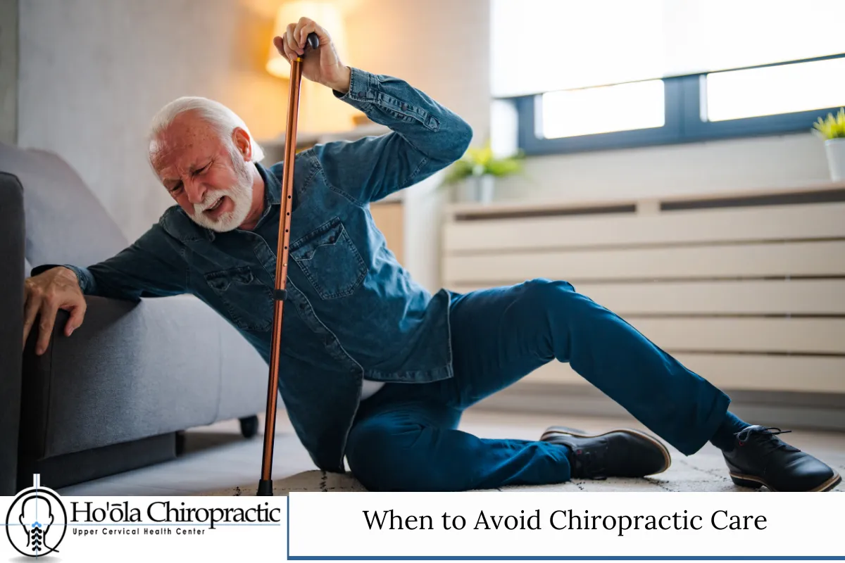 When to Avoid Chiropractic Care